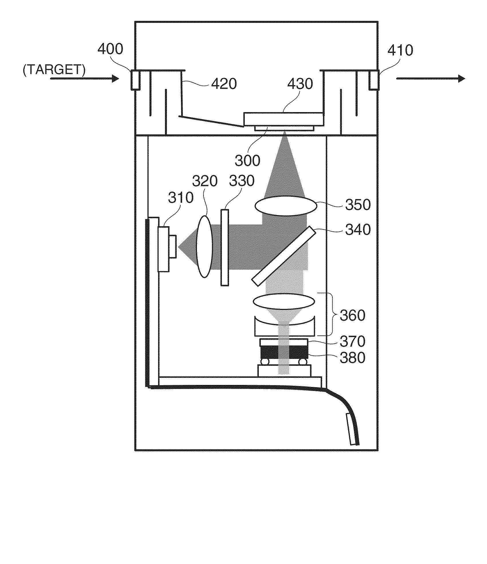Optical device and analyzing apparatus