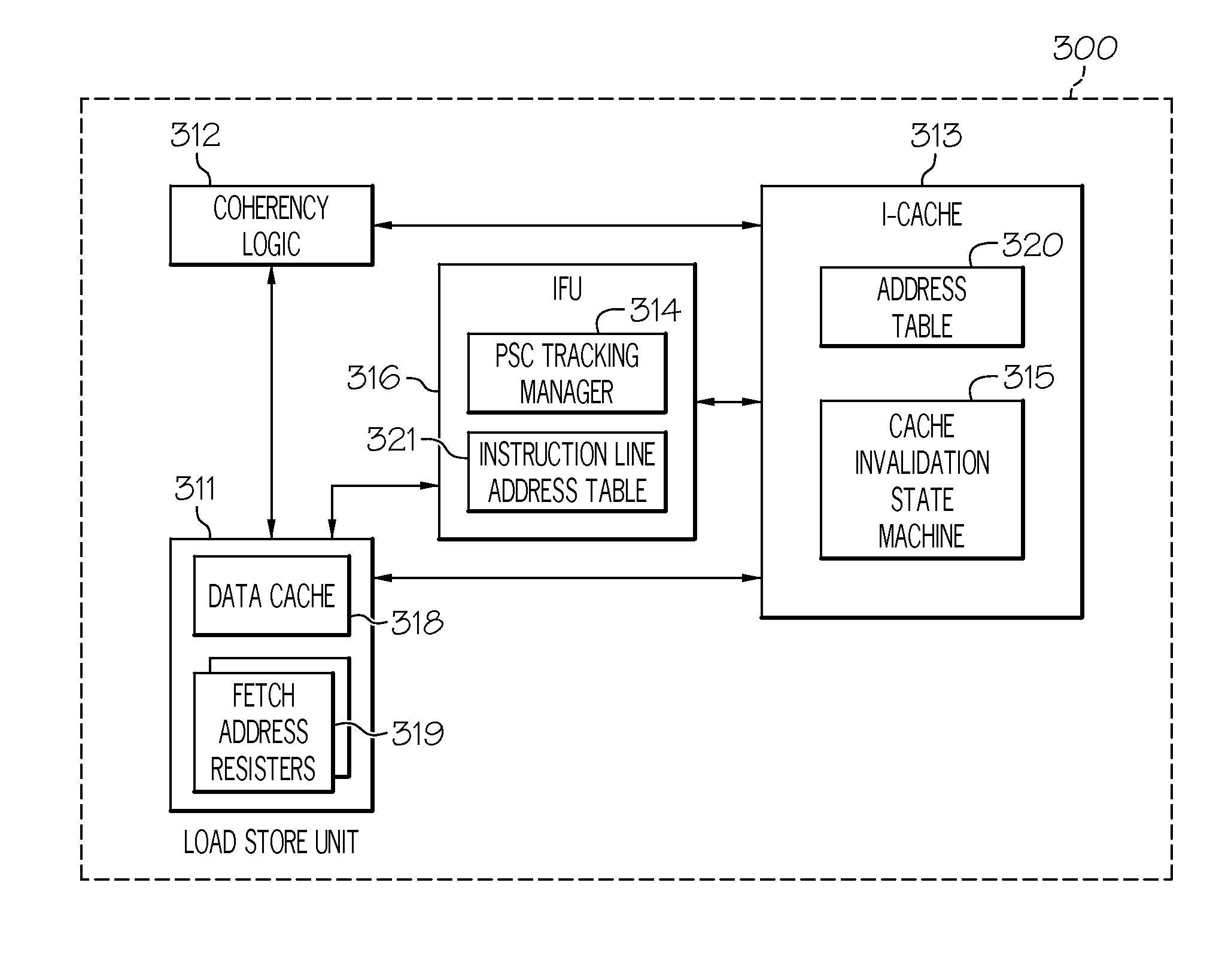 Managing cache coherency for self-modifying code in an out-of-order execution system