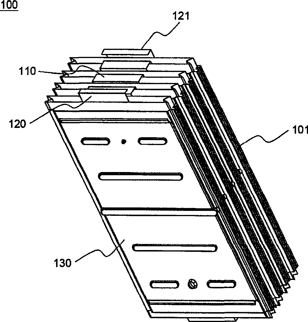 Voltage sensing member and battery module employed with the same