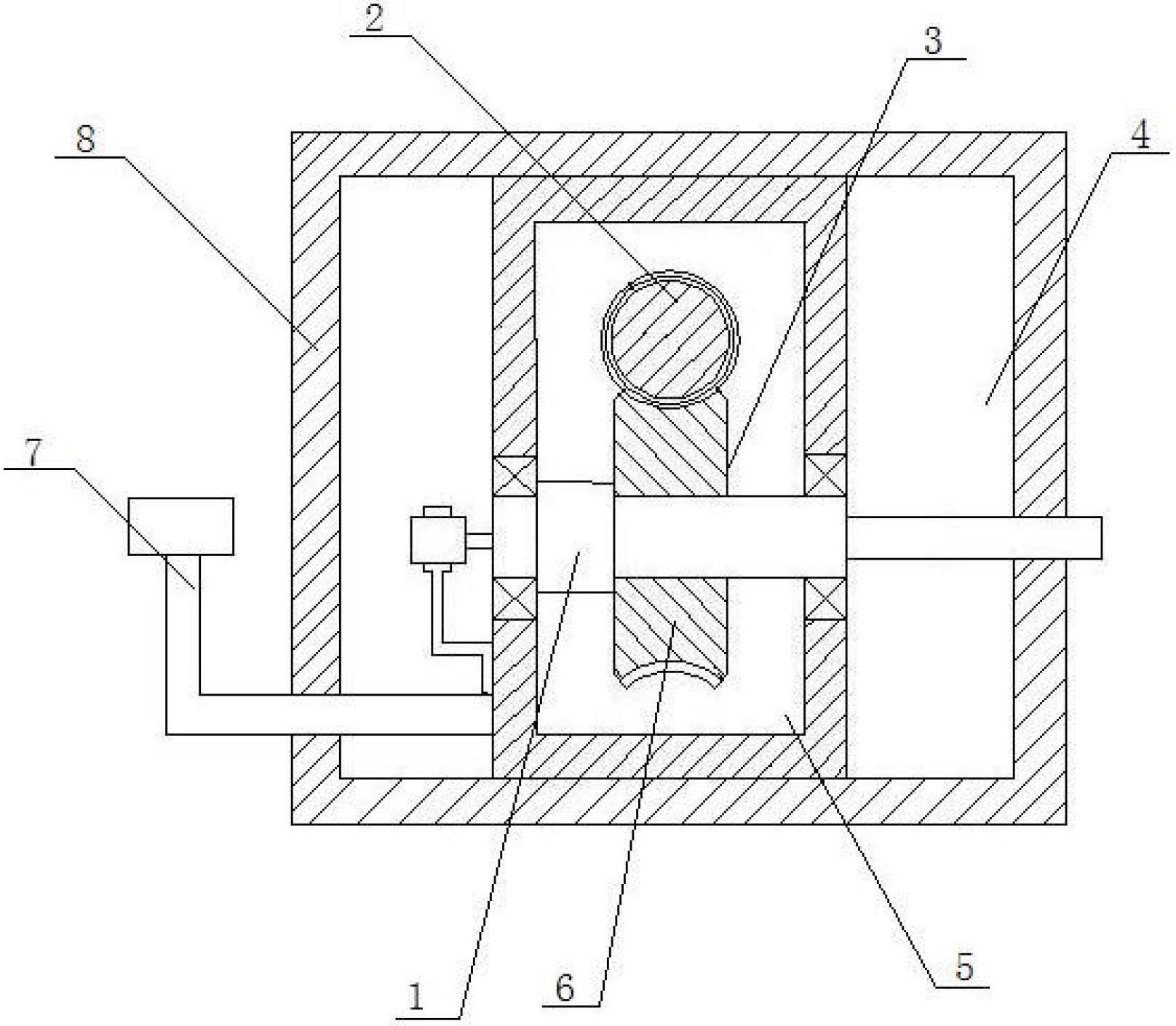 Power speed reducer for forging press