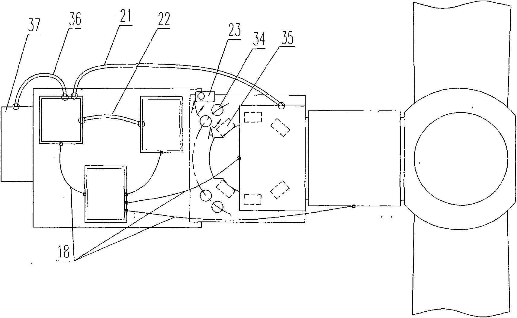 Grid-connected hybrid-driven variable-pitch variable-speed constant-frequency wind turbine generator set
