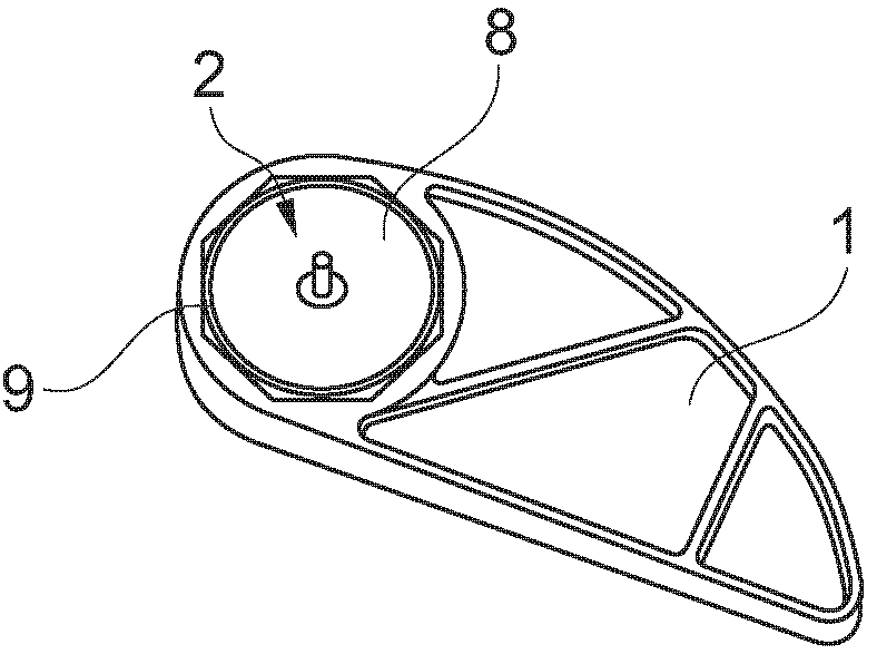 Tensioning and buffering unit used for traction mechanism transmission device
