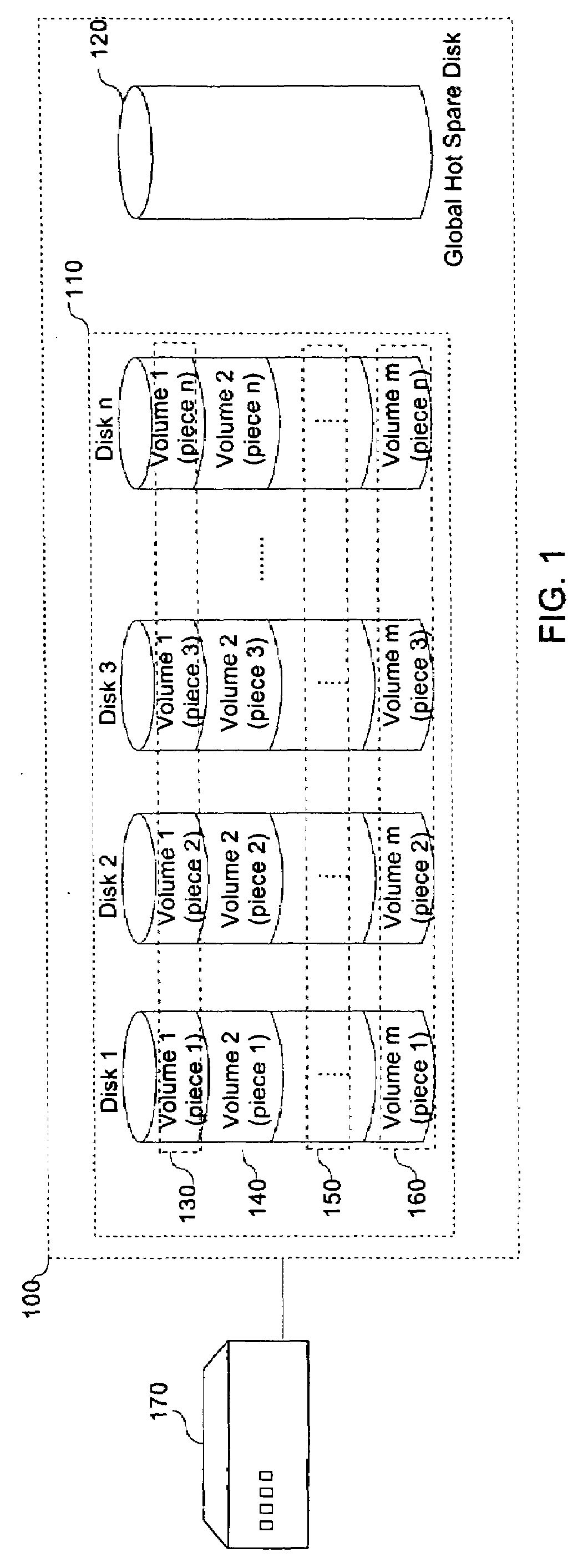 Optimized reconstruction and copyback methodology for a disconnected drive in the presence of a global hot spare disk
