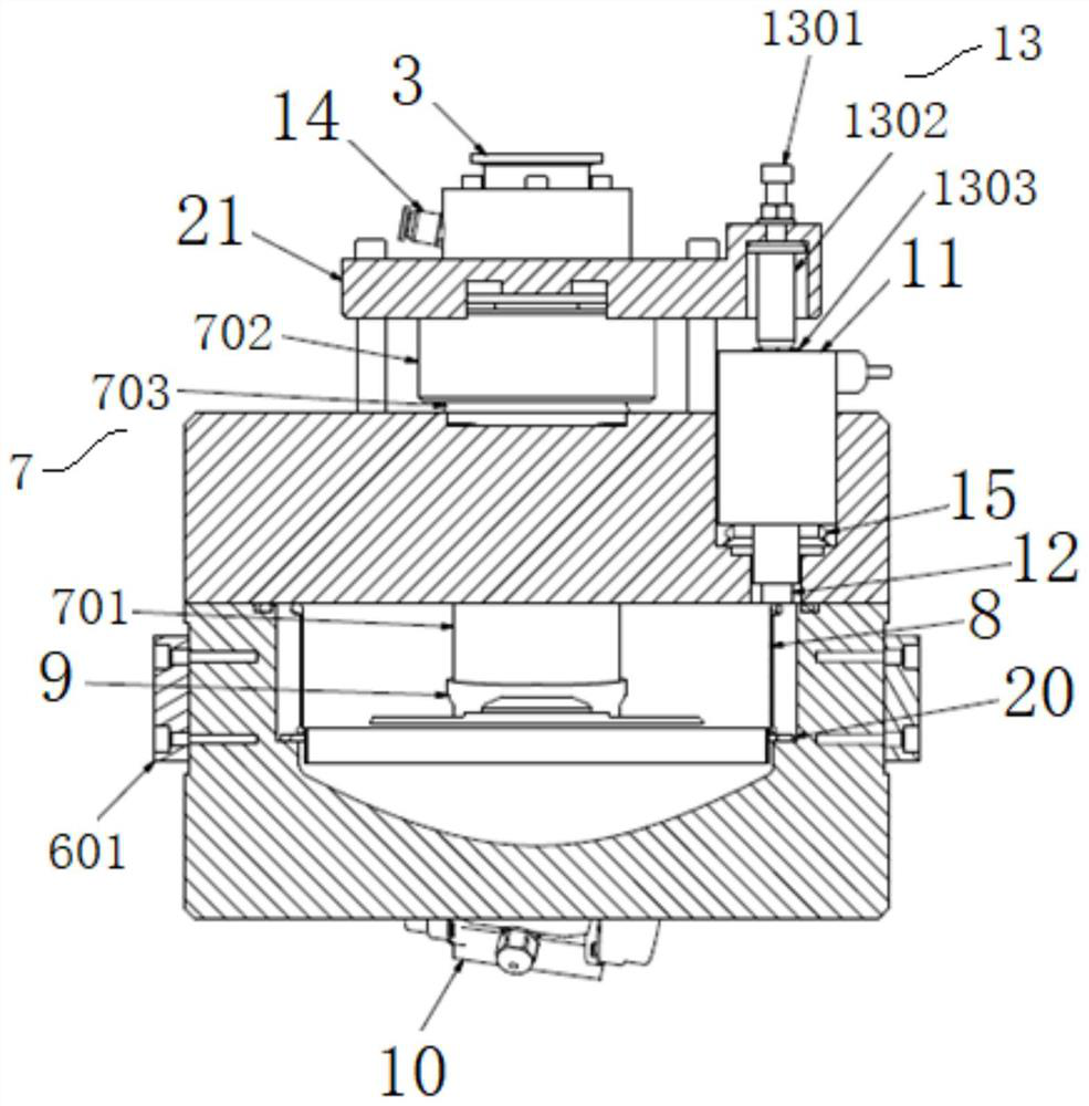 Vibrating powder sieving device