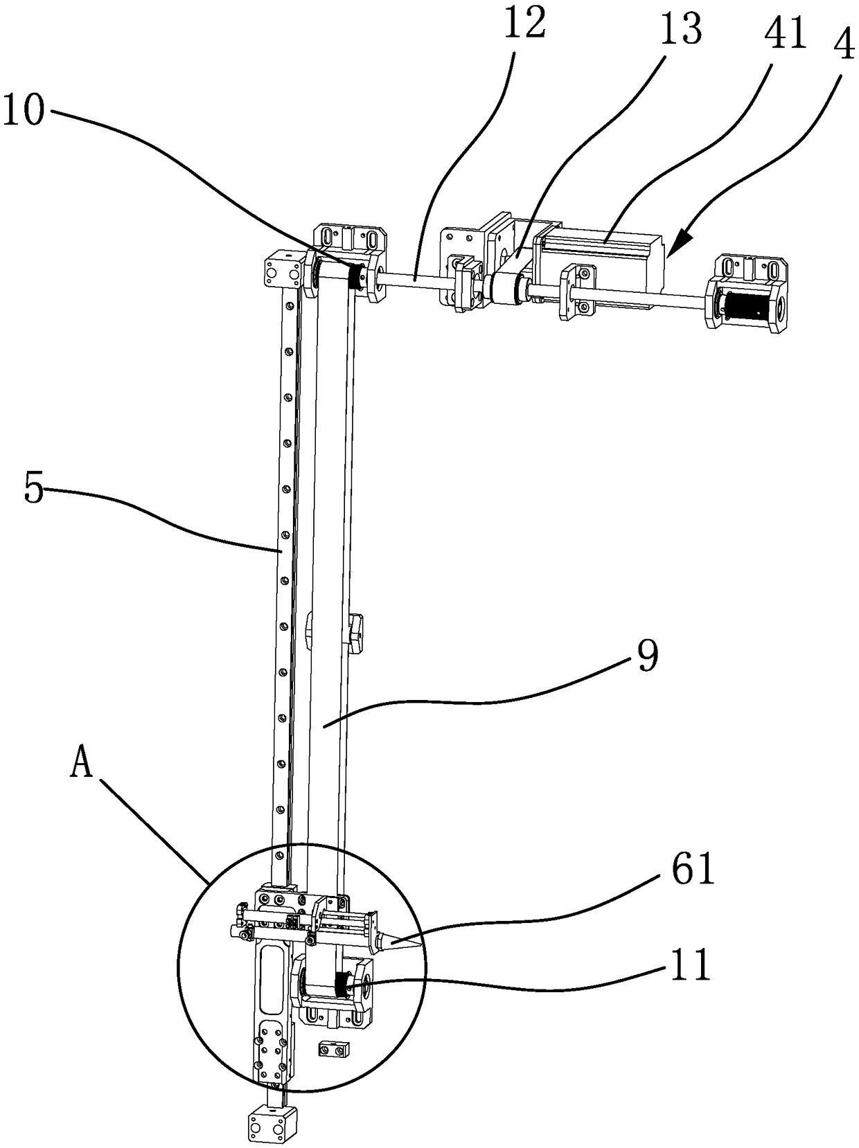 Filter barrel assembly structure of purifier