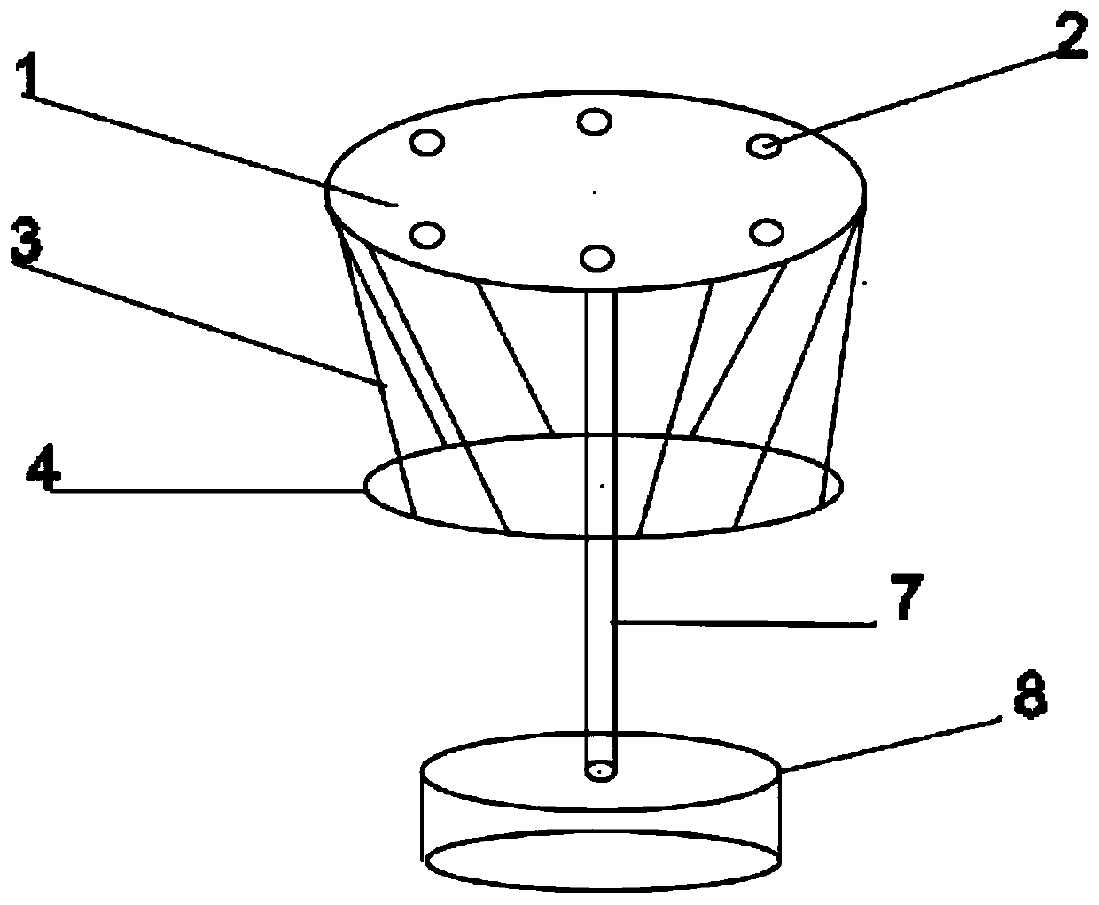 Sewer well lid capable of rising