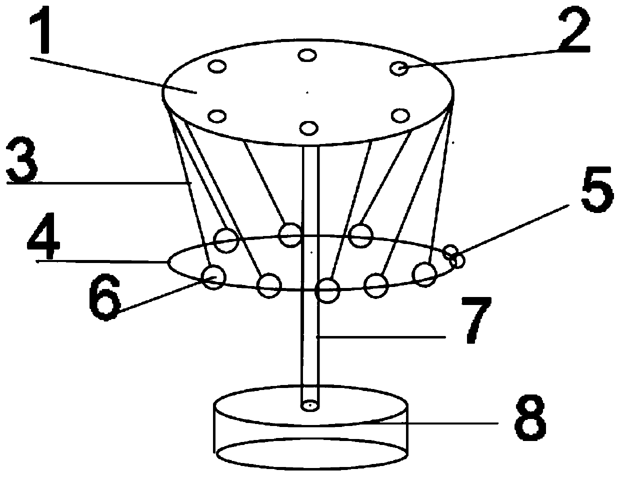 Sewer well lid capable of rising