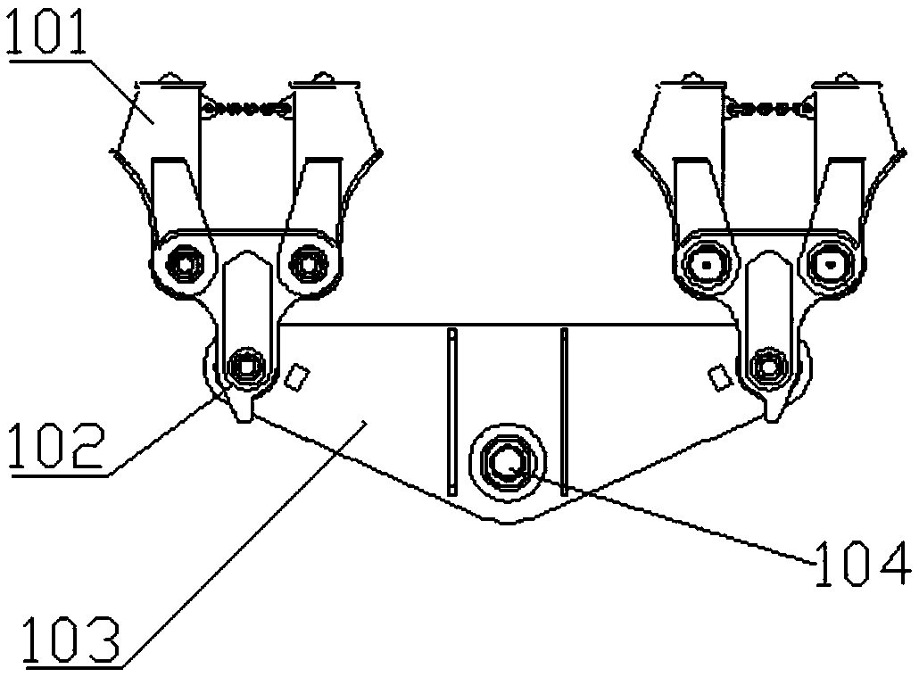 Electric hydraulic grab bucket for dredge boat