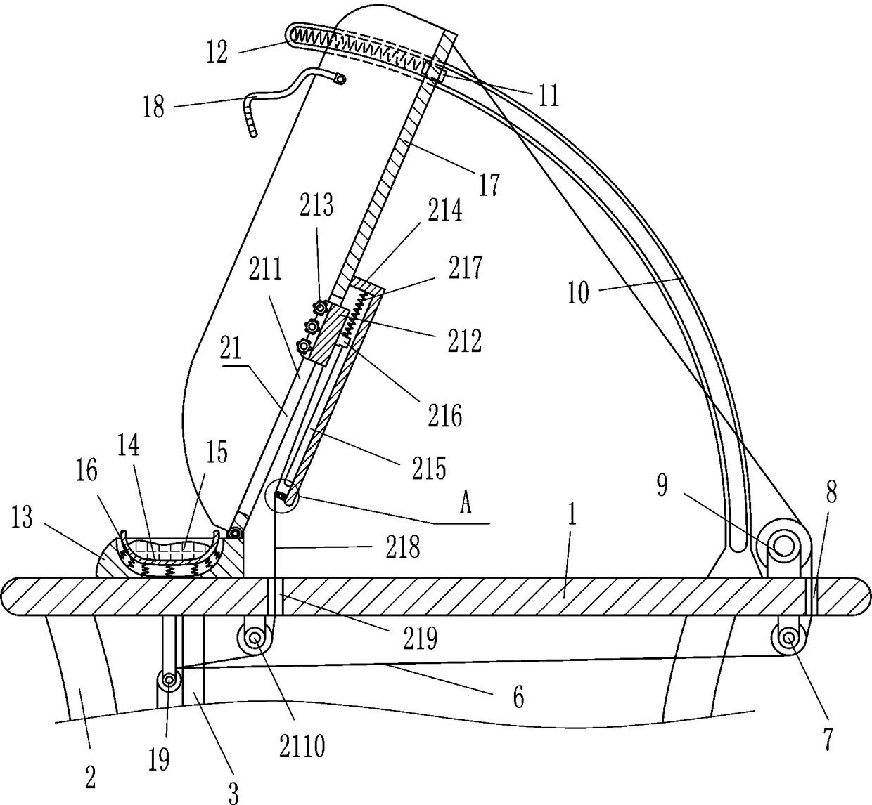 Orthopedic recovery device for elbow fracture