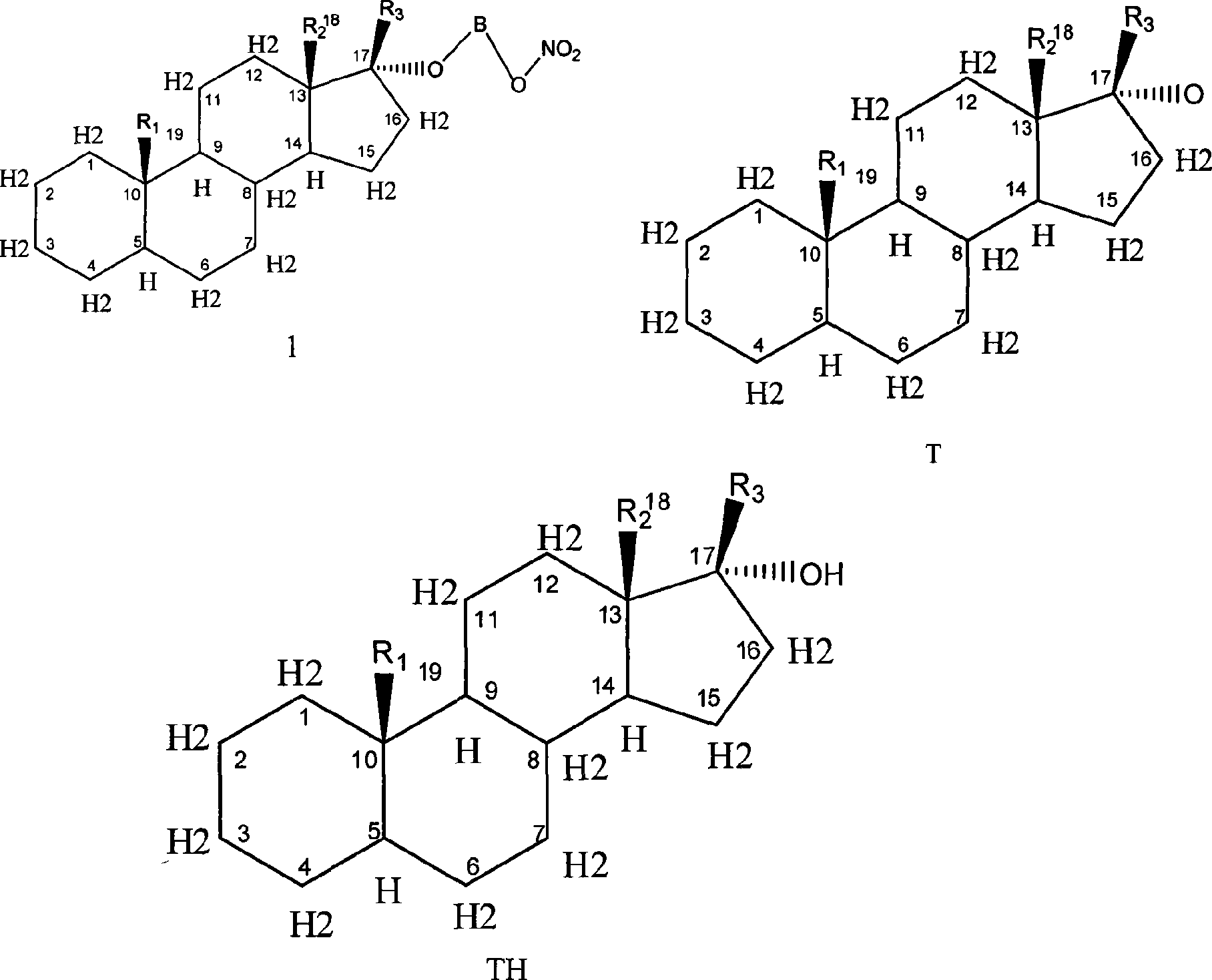 Novel nitric acid esters steroidal compounds
