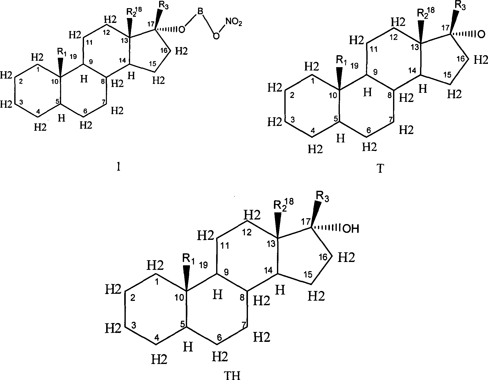 Novel nitric acid esters steroidal compounds