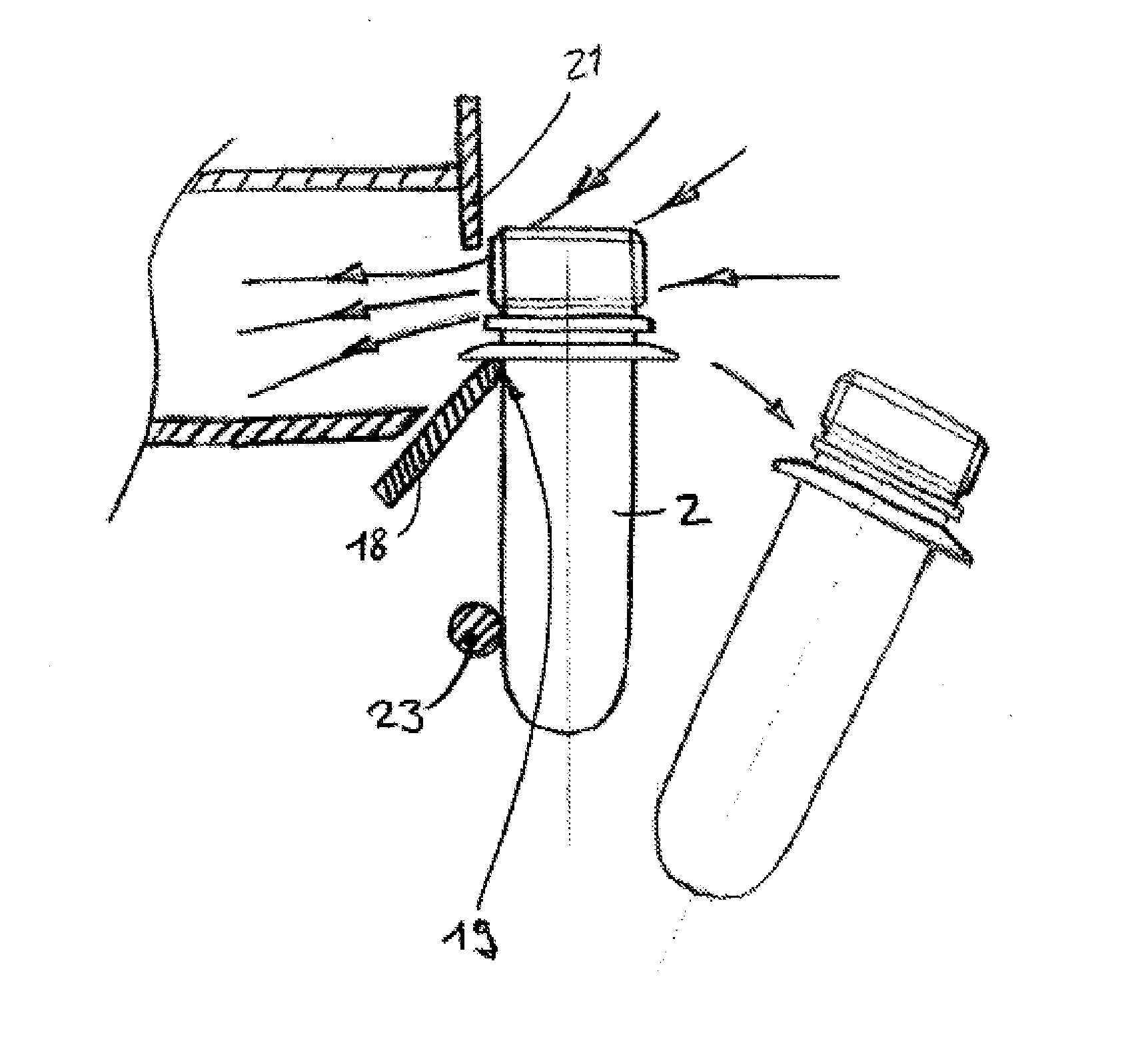 Method and apparatus for transporting articles to a station