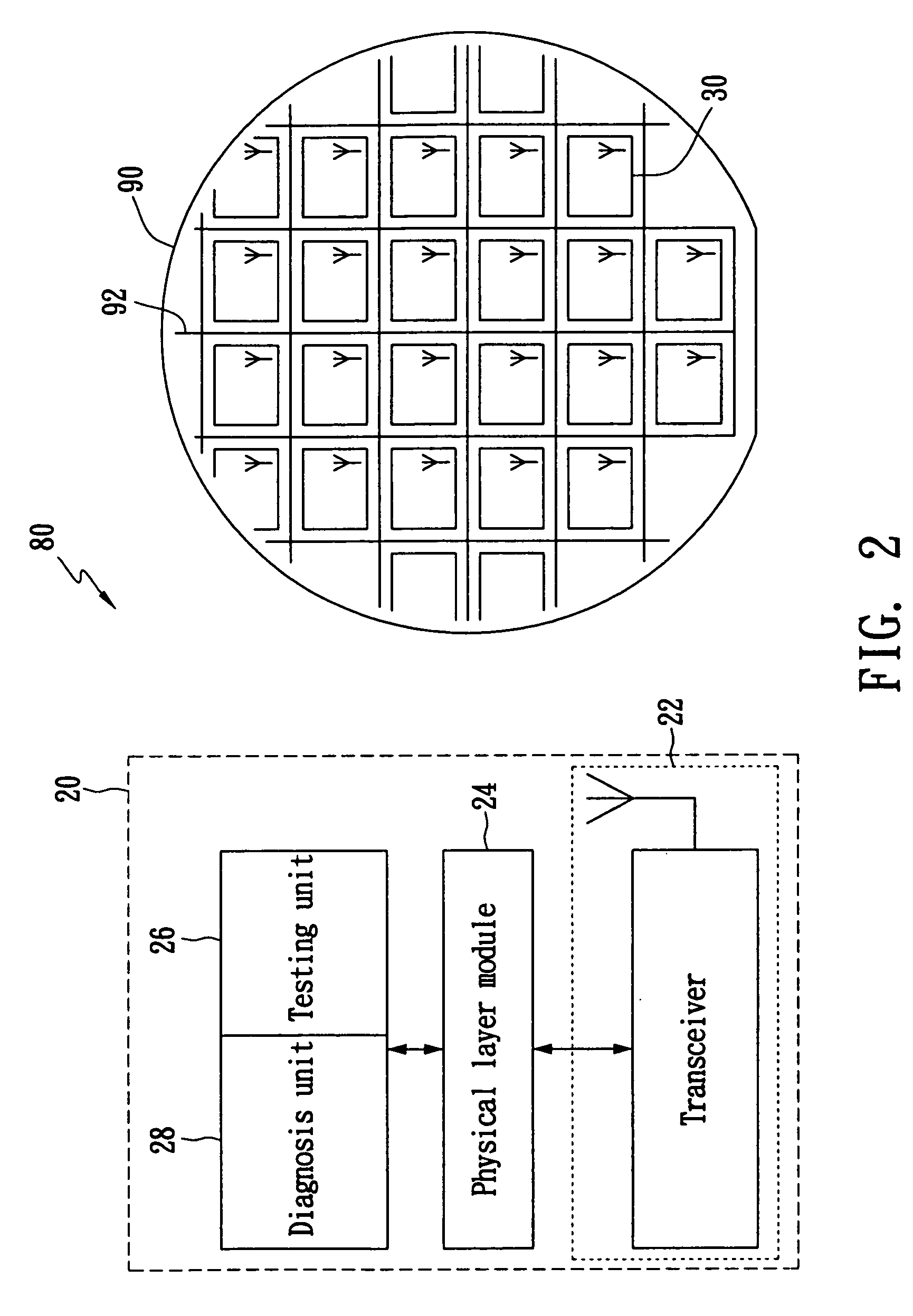 Probing system for integrated circuit devices