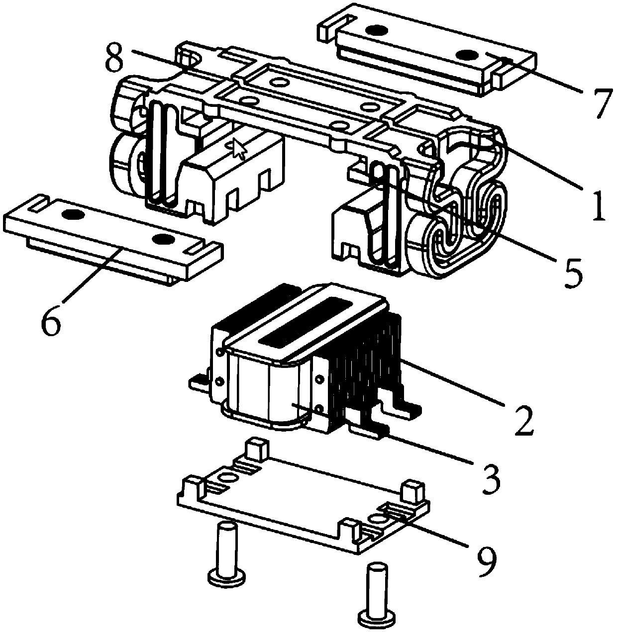 Magnetic suspension linear motor