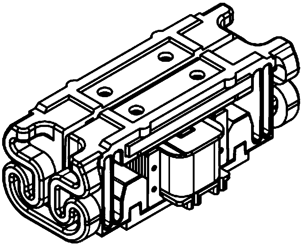 Magnetic suspension linear motor