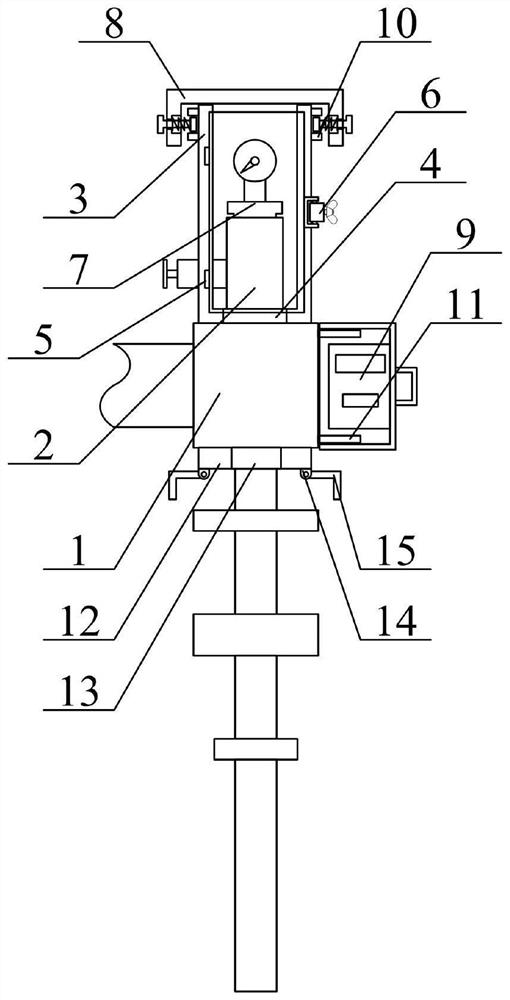 Multifunctional intelligent control protection device for screw pump oil extraction equipment