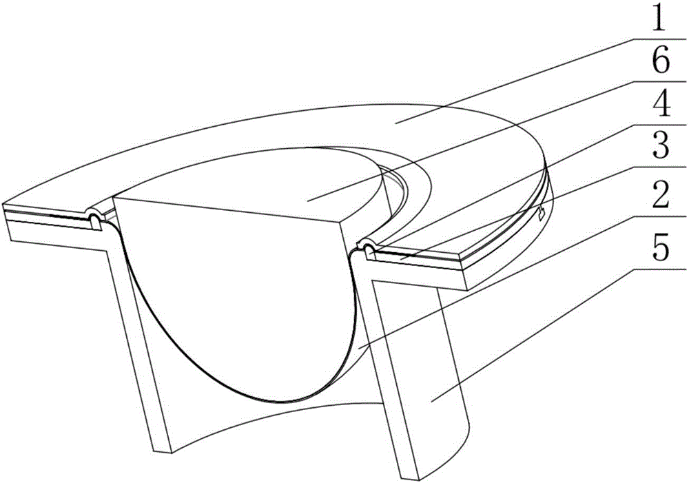 Sealing head forming mold with replaceable draw beads