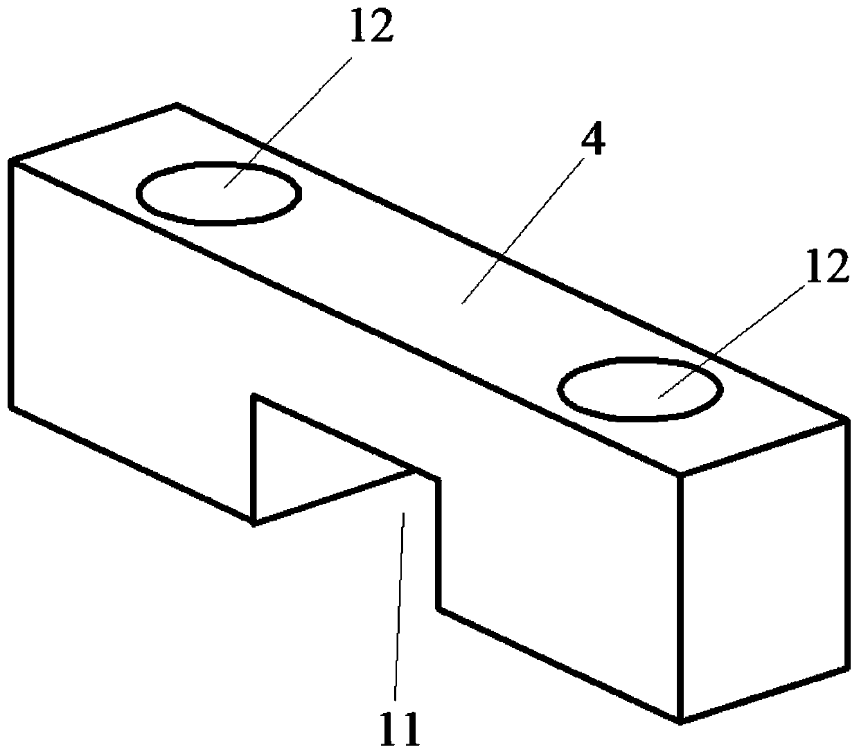 Auxiliary tool for detecting contact resistance of coupler connector of rail transit vehicle and use method thereof