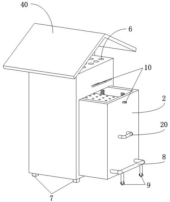 Low-voltage power distribution cabinet shell