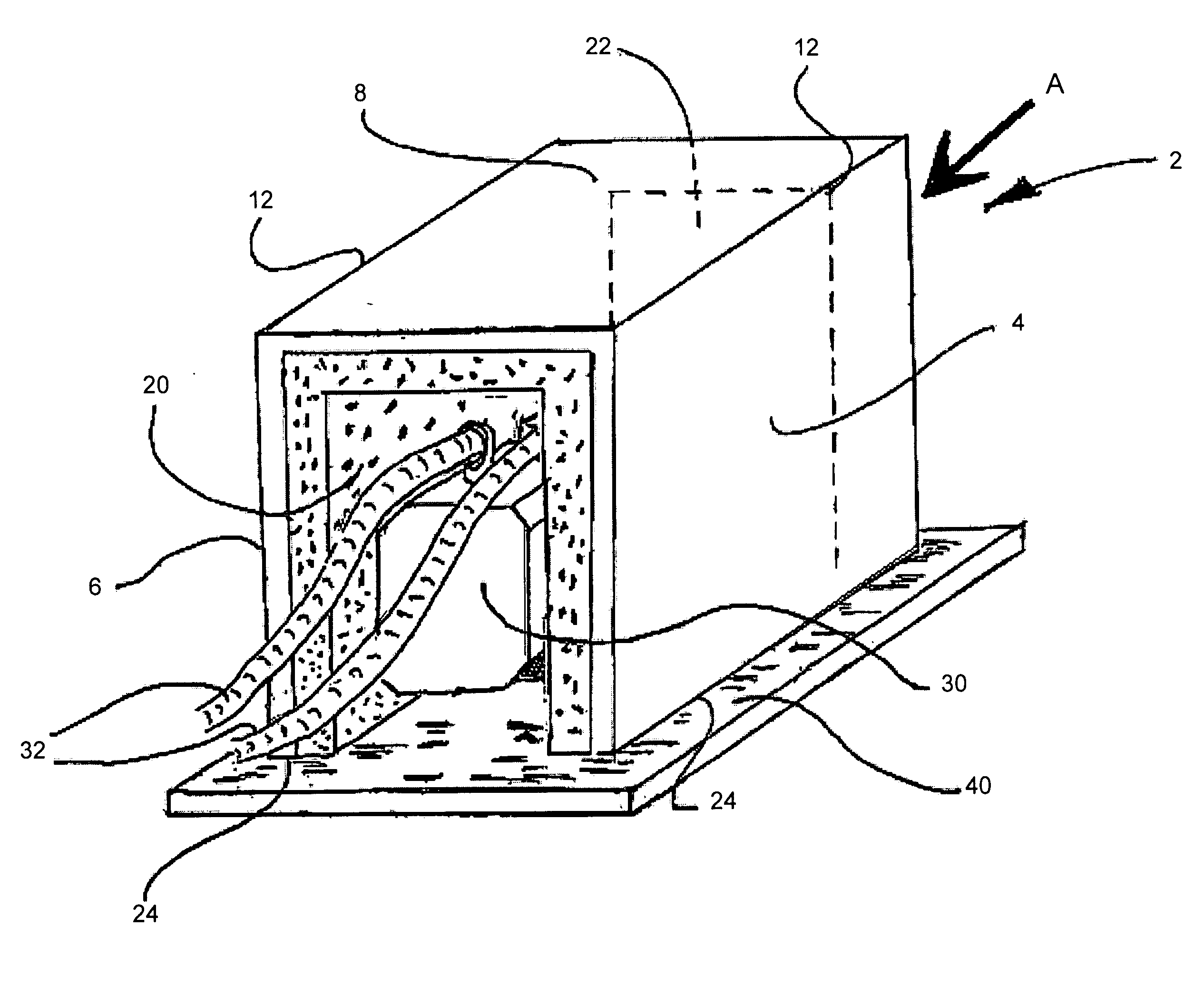 Enclosure,assembly and method for reducing noise from a pump and mass spectrometry system