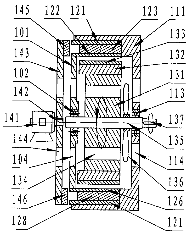 Bypass regulation and control permanent magnet power device