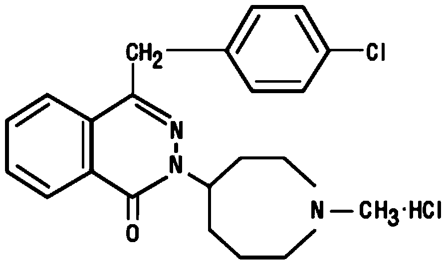 Pharmaceutical composition of azelastine hydrochloride