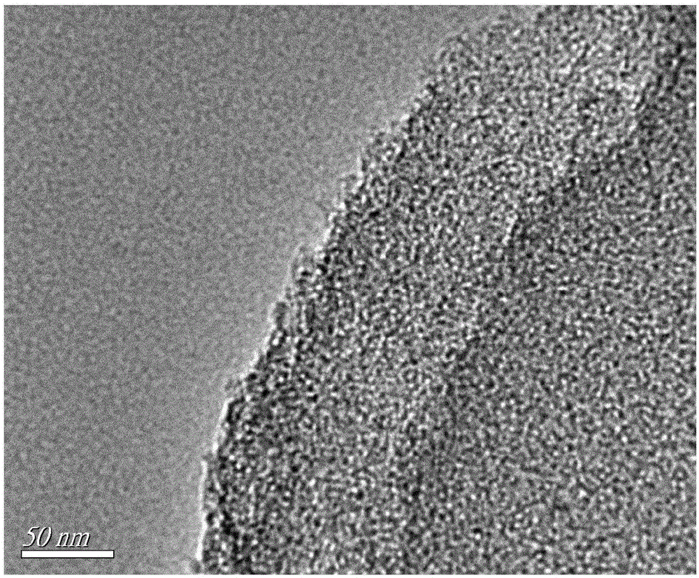 Preparation method of porous carbon nanomaterial for adsorbing methylene blue