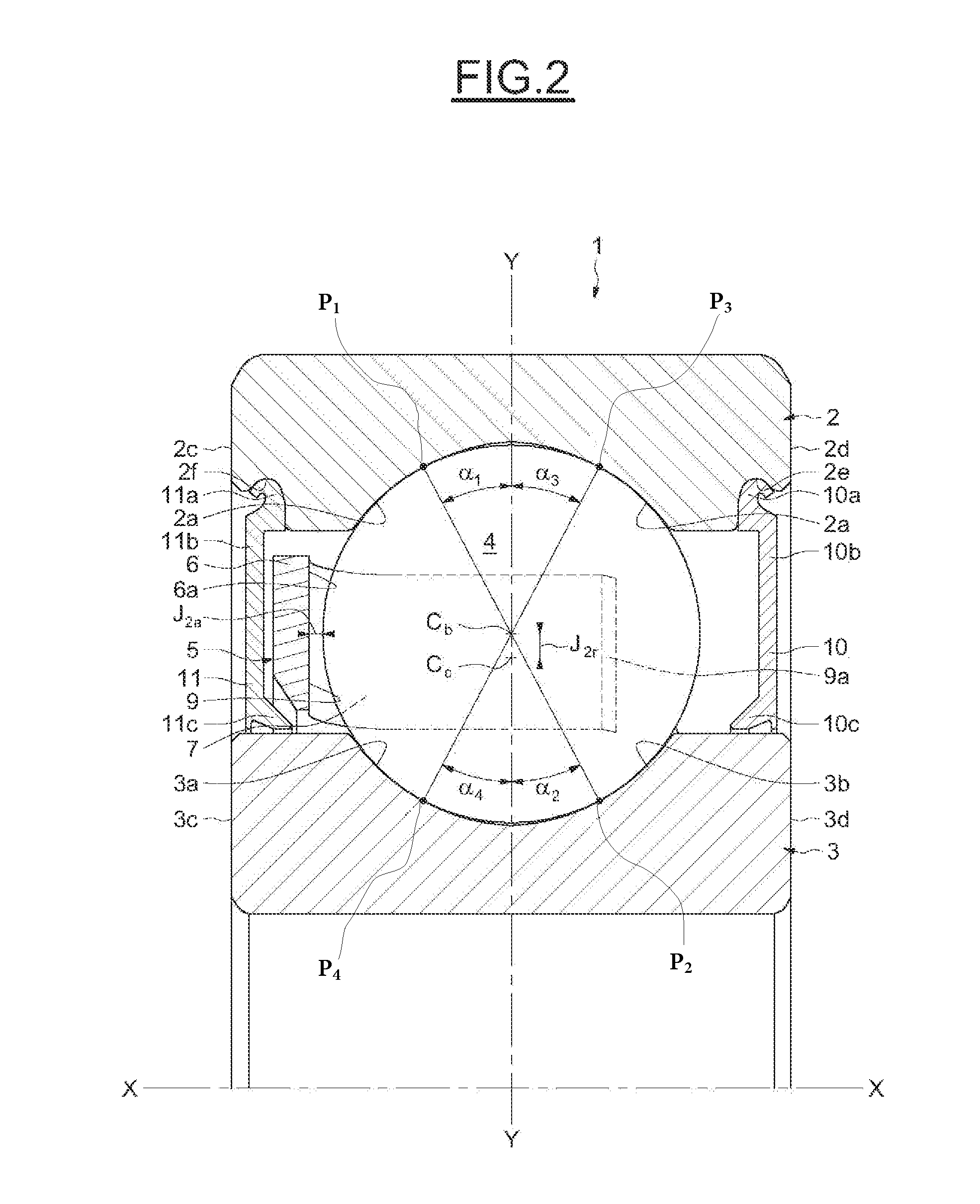 Rolling bearing cage, rolling bearing and electric steering system of a motor vehicle