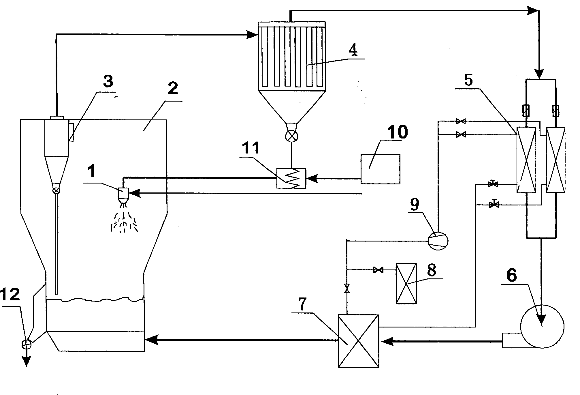 Fluidized-bed normal pressure spray-freezing drying method and device
