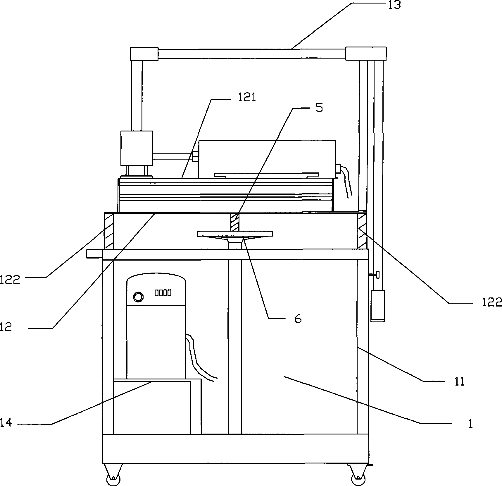 Lifting cart for three-dimensional particle image velocimeter