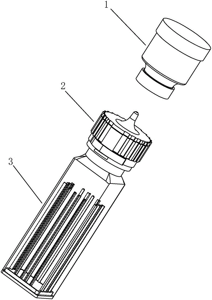 Anti-pollution vertical tomography detection device