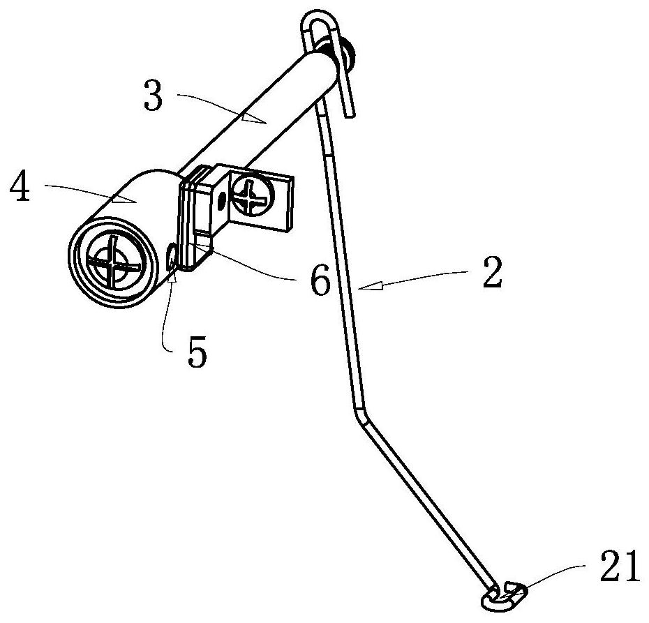 Broken thread detection device of sewing machine