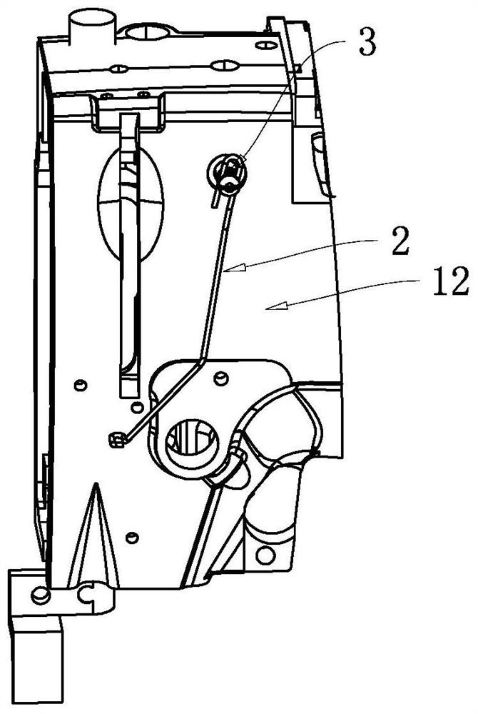 Broken thread detection device of sewing machine