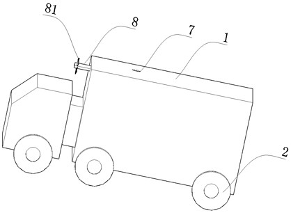 Aquatic product transport vehicle with ventilation function