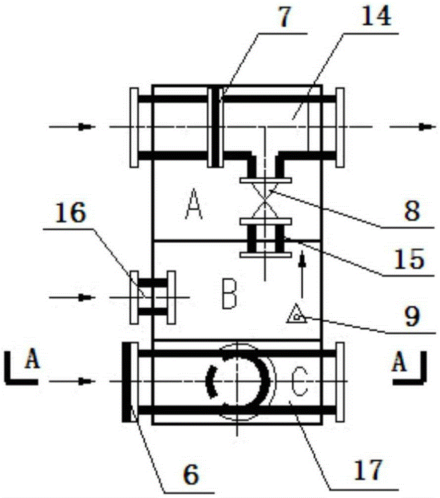 Treatment system for multi-system diversion of landfill