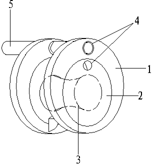 Wire jump preventer used in textile machine