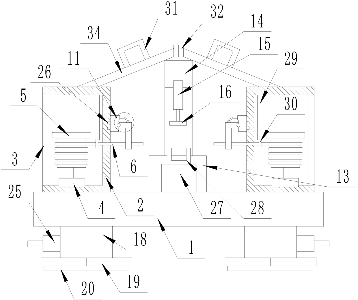 Intelligent electric welding device for industrial production