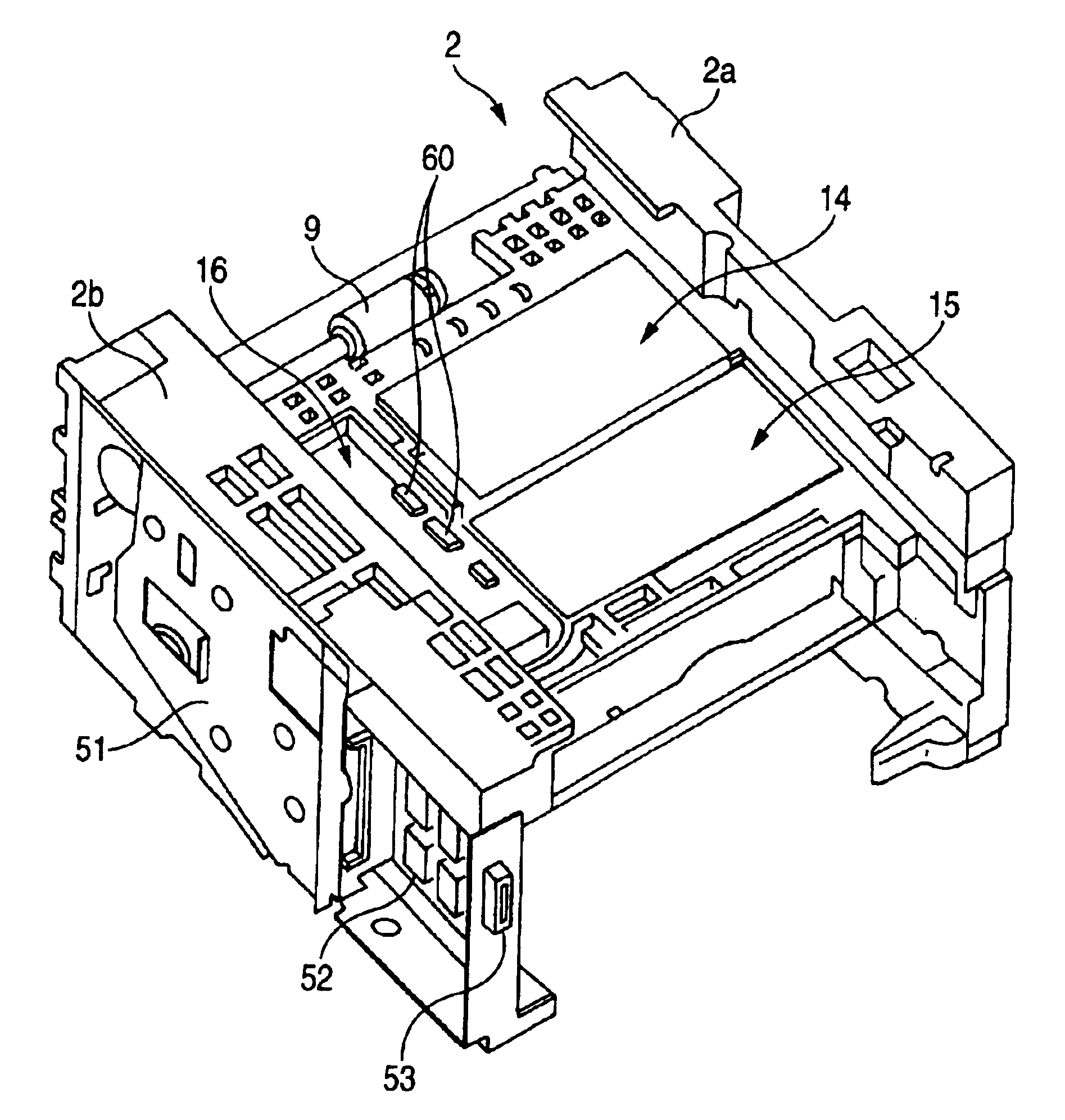 Assembly structure for image forming apparatus