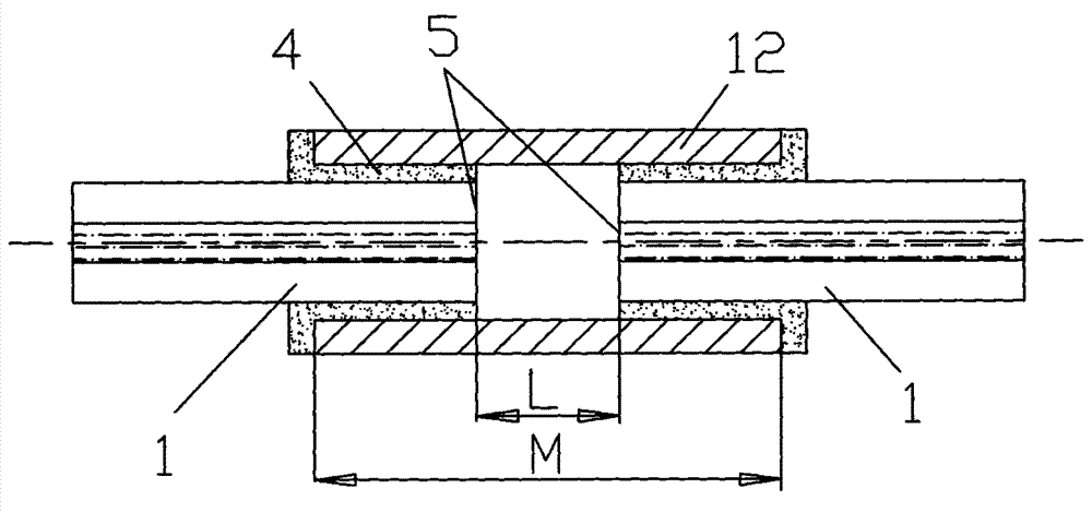 Extrinsic type Fabry-Perot sensor and manufacture method thereof