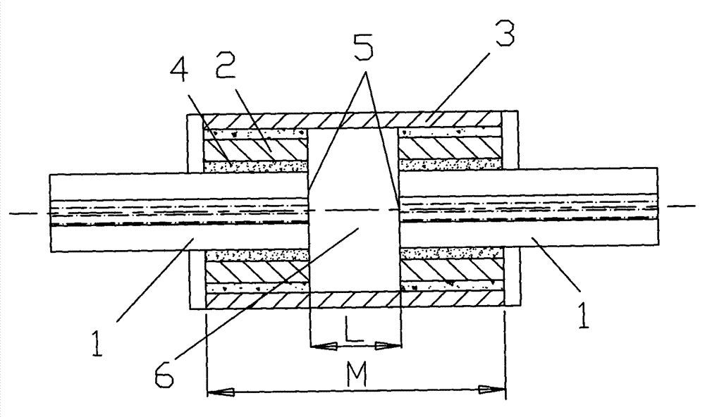 Extrinsic type Fabry-Perot sensor and manufacture method thereof