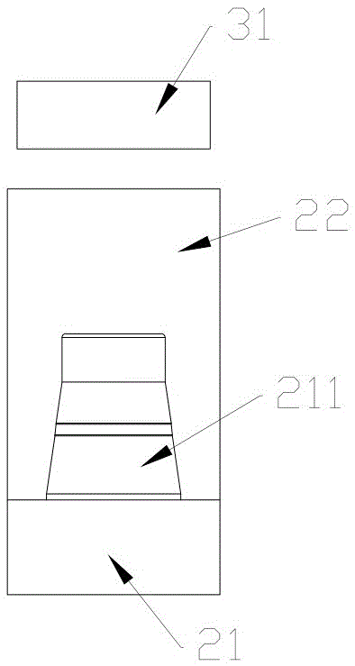 A water-cooled molding tool for a vehicle cushion pad