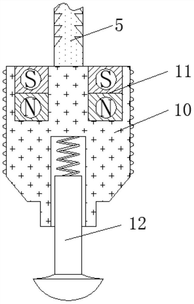 Firmness detection device for machine-made sand molded product