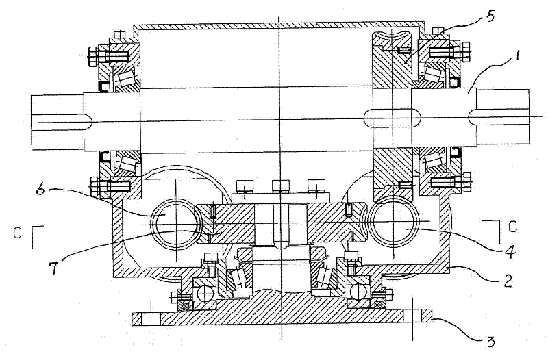 Integral multifunctional positioning transmission mechanism