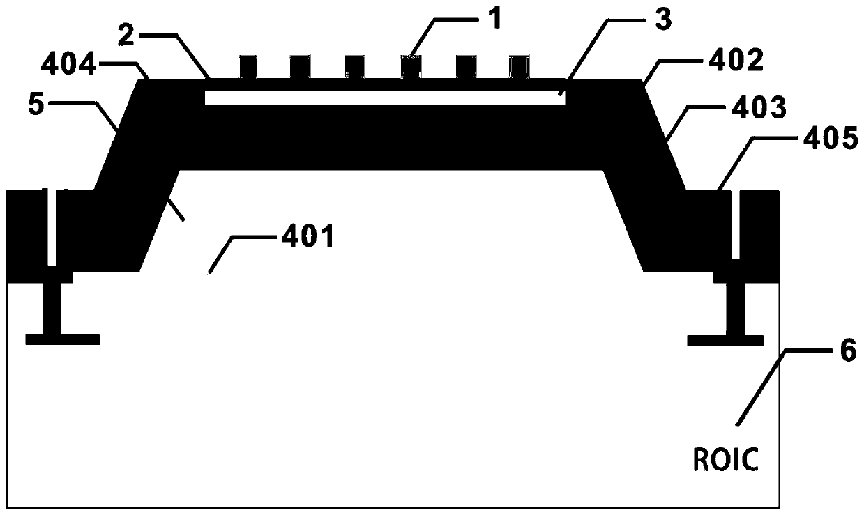 A kind of thermal detector and its preparation method