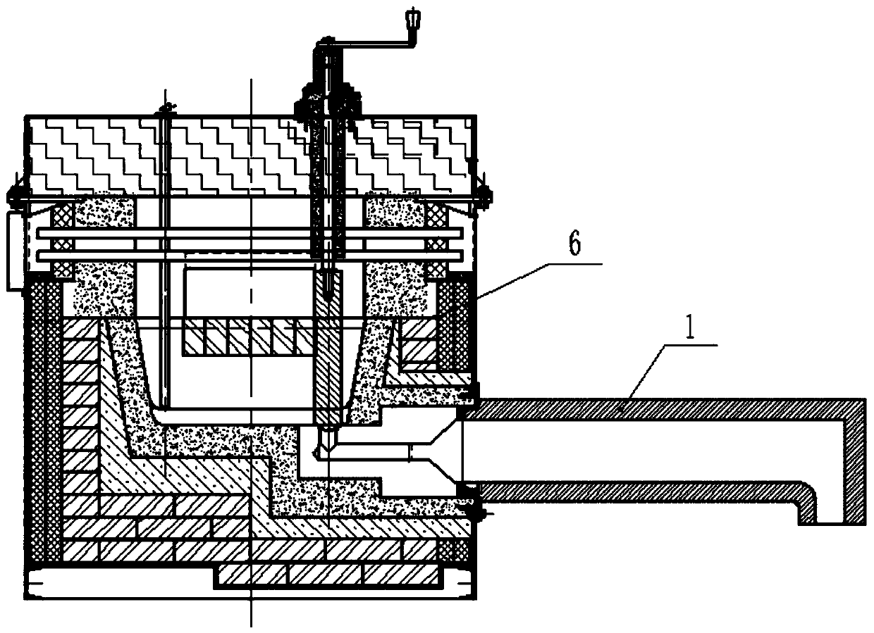 Method for blocking pneumatic discharging valve