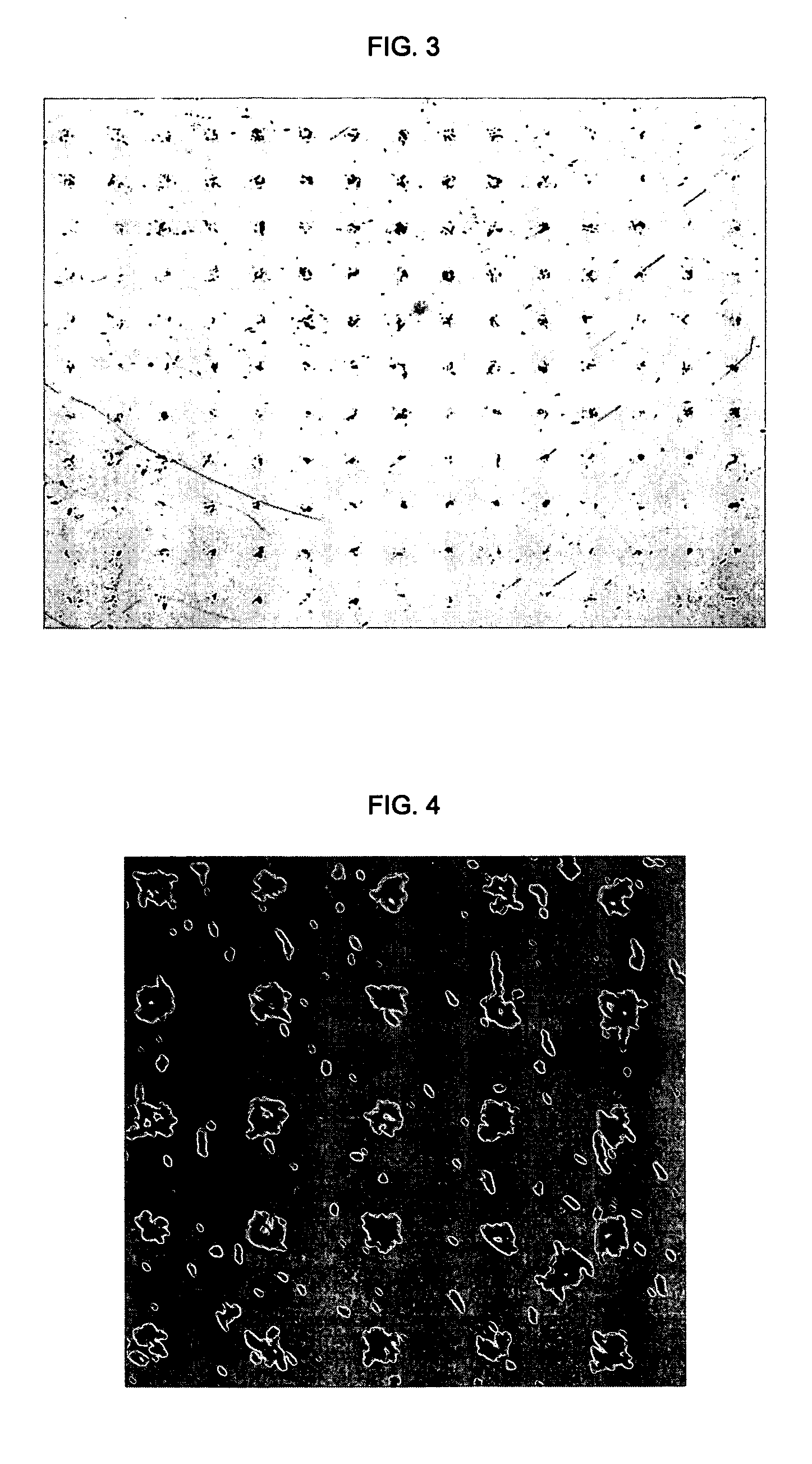 Patterning crystalline compounds on surfaces