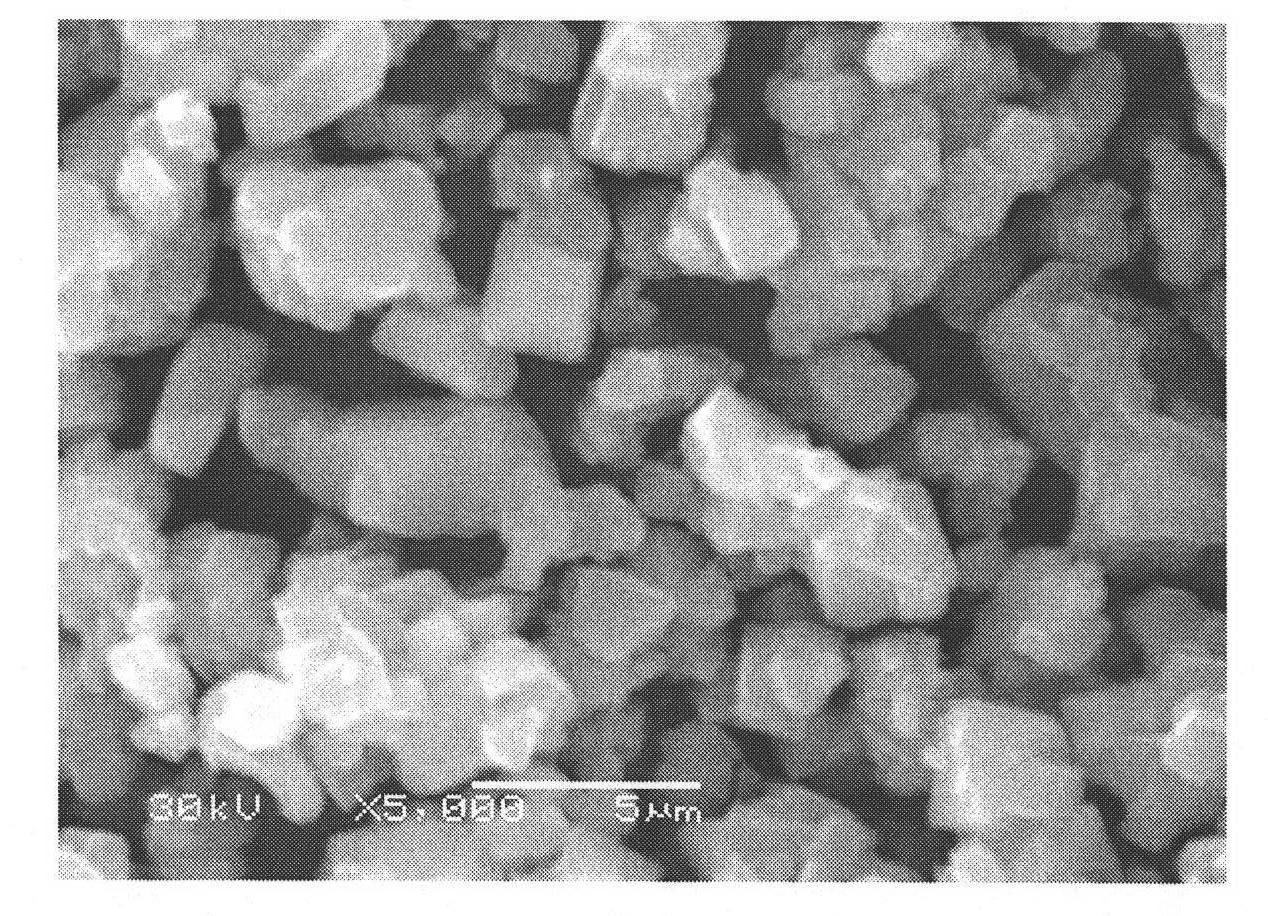 Power spinel lithium manganese oxide anode material and preparation method thereof