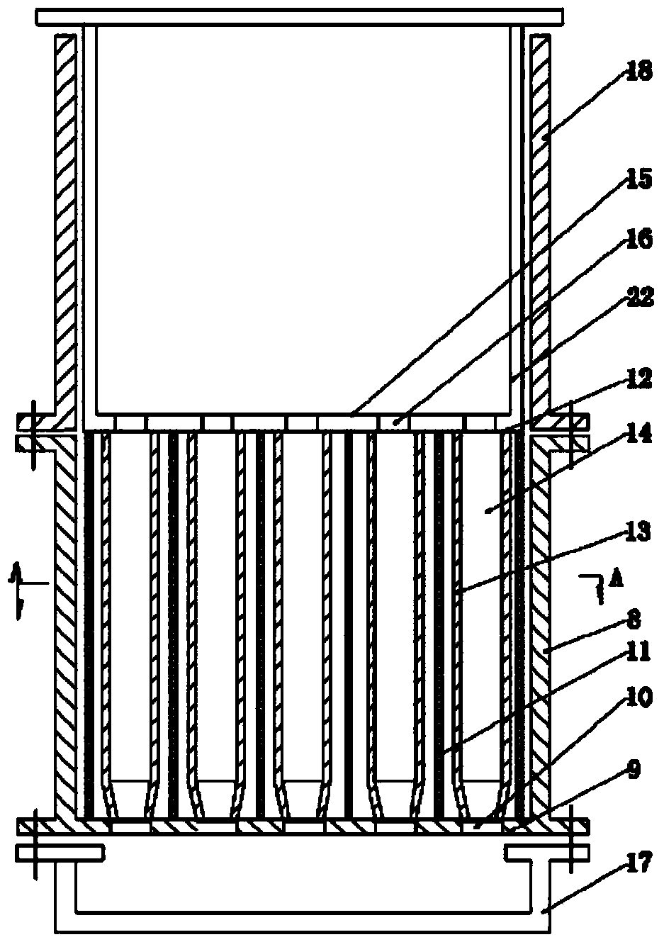 Firework launching device, and manufacturing method and die thereof