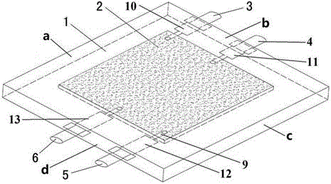 Visualized plane sand packing model for oil displacement experiments