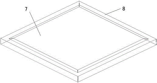 Visualized plane sand packing model for oil displacement experiments